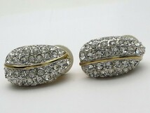 1000円スタート アクセサリー 14点まとめ SWAROVSKI/Christian Dior 他 ピアス/イヤリング/ブローチ 刻印難有 WHO T60006_画像9