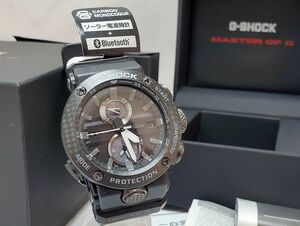 1000円スタート 腕時計 CASIO カシオ G-SHOCK グラビティマスター 5588 GWR-B1000 電波ソーラー カーボンモノコック 付属品有 KKR T206