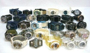 1000円スタート 腕時計30点 CASIO カシオ G-SHOCK Gショック FOX FIRE/G-LIDE/CODE NAME/X-treme/Baby-G ベビージー BIS/G-ms 等 12 S10007