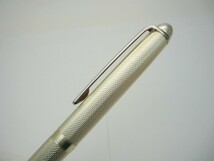 1000円スタート ボールペン ペン工房キリタ KIRITA SILVER925 シルバー 網目柄 アミ目柄 ツイスト式 付属品有 筆記用具 文房具 1 R10020_画像6