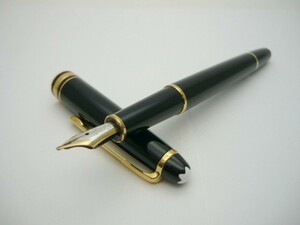 1000円スタート 万年筆 MONTBLANC モンブラン マイスターシュティック Pix ペン先 4810 14K 585 ブラック 筆記用具 文房具 1 R10016