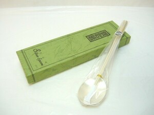 1000円スタート 韓国銀食器 銀匙箸 スッカラ カトラリー Silver Spoon シルバースプーン 銀99.9 食器類 銀製 銀製品 箱付 1 S①918