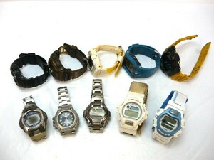 1000円スタート 腕時計 計10点 CASIO G-SHOCK 1760 MRG-130T/2639 MTG-900/5230 AWG-M100BW/2422 GW-204K/ 等 [12/1] T①914