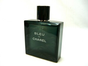 1000円スタート 香水 BLEU DE CHANEL ブルー ドゥ シャネル オードゥ トワレット EDT ヴァポリザター 元量100ml 開封済み WHO T①947★