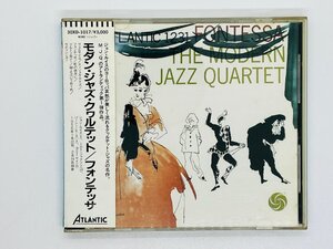 即決CD 旧規格 モダン・ジャズ・クァルテット / フォンテッサ / THE MODERN JAZZ QUARTET FONTESSA 30XD-1017 帯付き Z46