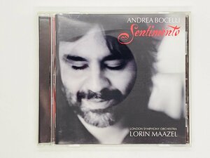 即決CD Andrea Bocelli / Sentimento / アンドレア・ボチェッリ / アランフエス～センチメント / UCCP-1068 Z49