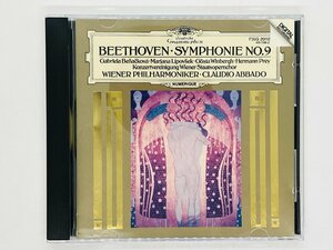 即決CD ベートーヴェン 交響曲第9番 合唱 アバド ウィーン・フィルハーモニー / BEETHOVEN NR.9 ABBADO F35G 20112 Y41