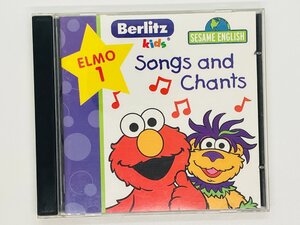 即決CD セサミ英語 SESAME ENGLISH ELMO 1 Songs and Chants Y19