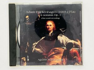 即決CD Adam Falckenhagen 6 sonatas op.1 / Agustin Maruri guitar / E-022 Y41