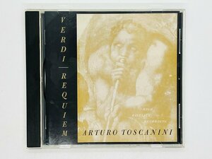 即決CD ヴェルディ レクイエム トスカニーニ / Verdi REQUIEM TOSCANINI & NBC SYMPHONY RCA BVCC-9714 Z04