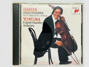 即決CD ヨーヨー・マ チェロ協奏曲 ハイドン&ボッケリーニ / HAYDN YO-YO MA / SONY SRCR 2667 Z05