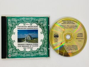 即決ゴールドCD 仏盤 PAYSAGES MEXICAINS / MEXICAN LANDSCAPES / VOL.1 TRIO MEXICO 盤の状態悪いです。 FRANCE Q04