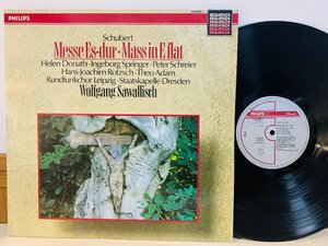 即決LP オランダ盤 Schubert Messe Es-Dur / Wolfgang Sawallisch made in Holland PHILIPS 416 862-1 レコード L13