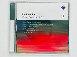 即決CD Rachmaninov Piano Concertos 2 & 3 / ラフマニノフ ピアノ Eliahu Inbal apex G02