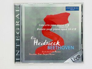 即決CD Eric Heidsieck BEETHOVEN Concerto pour Piano No.5 / Leon Barzin / J.J.WERNER / INT 221.137 G01