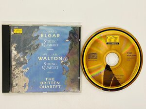 即決CD 英盤 ELGAR STRING QUARTET IN E MINOR OP.83 / THE BRITTEN QUARTET / イギリス盤 UK 12802 G03