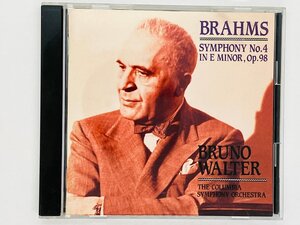 即決CD ブラームス 交響曲第4番 ワルター指揮 コロンビア交響楽団 / BRAHMS SYMPHONY No.4 WALTER The CD Club G02