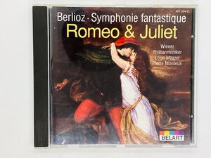 即決CD BERLIOZ ROMEO JULIET / Symphonie fantastique / ロミオとジュリエット BELART 461 054-2 M05