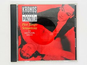 即決CD アストル・ピアソラ ASTOR PIAZZOLLA クロノス・クァルテット KRONOS QUARTET Five Tango Sensations Z01