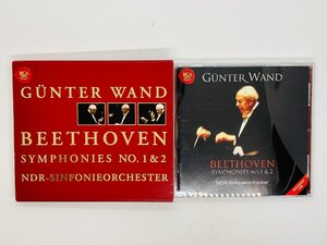 即決CD GUNTER WAND / BEETHOVEN SYMPHONIES No.1 & 2 / NDR Sinfonieorchester / ベートーヴェン N05