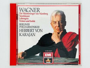 即決CD ワーグナー 管弦楽曲集 カラヤン / 楽劇「ニュルンベルクのマイスターシンガー」 歌劇「さまよえるオランダ人」 CC28-3823 N01