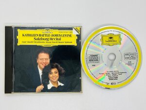 即決CD 西独盤 蒸着仕様 SALZBURG RECITAL / KATHLEEN BATTLE / JAMES LEVINE / 415 361-2 N02