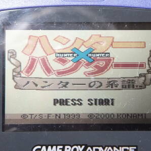 GBC ハンター×ハンター ハンターの系譜 ＆ 禁断の秘宝  2本セット （ソフトのみ）の画像3