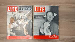 ◆◇ビンテージ雑誌 ライフ VINTAGE LIFE 1941・1957年マリリン・モンロー Marilyn・ディズニー スコードロンパッチ/マッコイズMcCOY'S◆◇