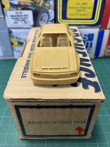 1/43 アウディ スポーツクワトロ 1984 AUDI Sport Quattro グループB ホモロゲーション プロバンスムラージュ レジンキット 未組立 絶版