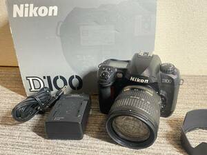 ●Nikon ニコン D100 一眼レフデジタルカメラ/18-70mm 3.5-4.5G ED●整2-24-1