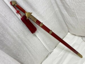 【中国剣】模造刀 太極拳 剣 中国武術 全長約94cm 総重量約600g