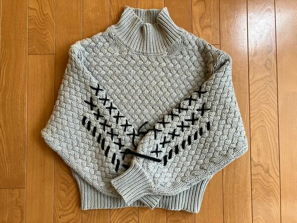 ameri vintageのWAFER SHORT KNITのニット