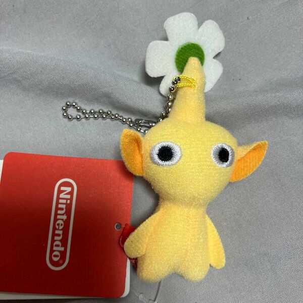 ピクミン　黄　マスコット　 Nintendo ニンテンドー キーチェーン 黄ピクミン ボールチェーン付マスコット PIKMIN 