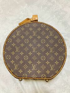 LOUIS VUITTON ルイヴィトン モノグラム ハンドバッグ 帽子ケース　ボワットシャポー30 美品　レア　パリ購入品