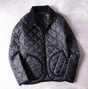 ripvanwinkle Rip Van Winkle вельвет × нейлон стеганная куртка patch карман Британия производства с хлопком мужской (3) чёрный o-858