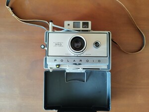 Polaroid350 ランドカメラ インスタントカメラ　ポラロイド　アンティーク　昭和　インテリア
