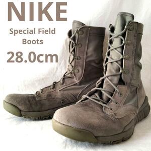 Nike SFB フィールドブーツ コンバット カーキ 28cm ナイキ サバゲー 米軍 実物 放出品 タクティカル Special Field Boots 329798-200