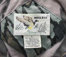 90s DUCK BAY ツリーカモ M65 フィールドジャケットL カモフラ ミリタリー ヴィンテージ 米軍_画像9