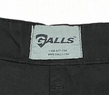 GALLS カーゴパンツ ダブルニー ブラックXL-R 大きいサイズ / 米軍 イギリス軍 米軍 フランス軍 ドイツ軍 ミリタリー M64_画像6