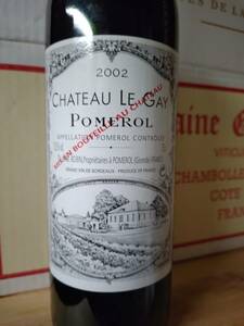 シャトー・ル・ゲイ 2002.750ml.ポムロール村Ch.Le Gay 2002.750ml.Pomerol