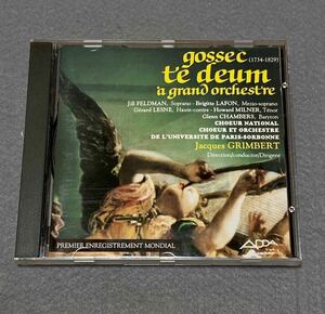 CD/ ゴセック：テ・デウム / グリムベール&パリ・ソルボンヌ管