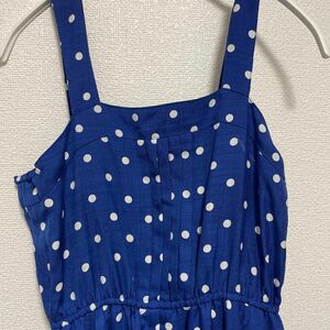 レトロ　水玉ワンピース　キャミワンピ　キャミソール　レトロワンピース　クラロリ　ロリータ　ポートレート　衣装　デート服　夏服