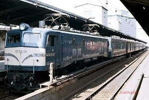 【鉄道写真】EF58 111＋マヤ34＋荷レ [0000305]