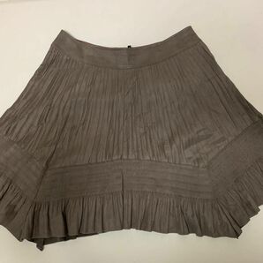 indivi ベロア調スカート　48 大きいサイズ