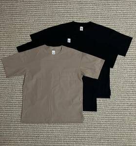 3枚セット 美品 TIGORA ティゴラ メンズ M 半袖 Tシャツ AIRTECH BIGポケットTシャツ TR-9C1222TS 