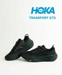 アルペン購入 試着のみ HOKA ONE ONE トランスポート GTX ゴアテックス ホカ オネオネ 26.5cm 1133957 ブラック