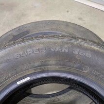 145/80R12 80/78N LT YOKOHAMA SUPER VAN 356 ２本セット②　軽トラックなどに　日曜終了週末クーポン_画像3