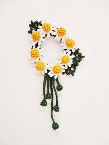 * repeated .* camomile. elastic * hair elastic * lacework * hand made *234