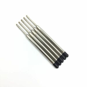 パーカー 替え芯 リフィル Parker Ballpoint Refill ボールペン用 替芯 互換品 M 中字 黒 5本