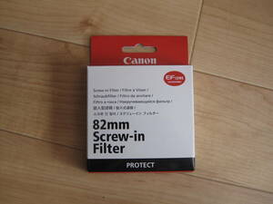 ★新品：純正：　CANON 82mm フィルター　